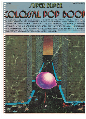 Picture of Super Duper Colossal Pop Book (70's Songbook)