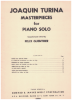 Picture of Album of Joaquin Turina Piano Masterpieces, piano solo, sheet music folio