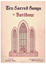 Picture of Ten Sacred Songs for Baritone, ed. Harry Hill, songbook