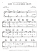 Picture of Life in a Looking Glass, from movie "That's Life", Leslie Bricusse & Henry Mancini, sheet music