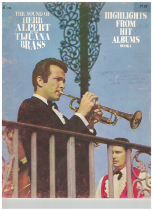 Picture of The Sound of Herb Alpert & the Tijuana Brass, Highlights from Hit Albums Book 1