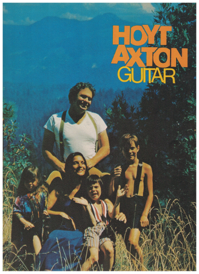Picture of Hoyt Axton Guitar, guitar folio, sheet music songbook