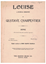 Picture of Depuis le jour, from opera "Louise", Gustave Charpentier, mezzo-soprano solo