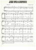 Picture of Jesus Was a Carpenter, Christopher S. Wren, recorded by Johnny Cash, sheet music