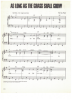 Picture of As Long as the Grass Shall Grow, Peter La Farge, recorded by Johnny Cash, sheet music