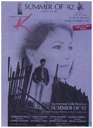 Picture of Summer of '42, Michel Legrand, arr. George N. Terry, piano solo sheet music