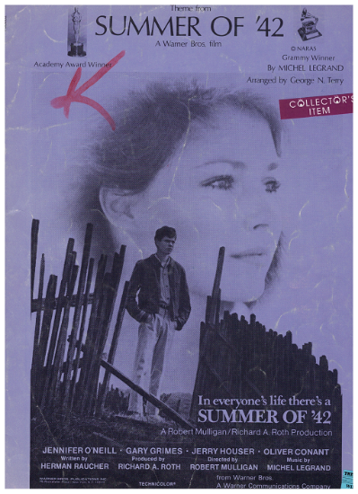 Picture of Summer of '42, Michel Legrand, arr. George N. Terry, piano solo sheet music