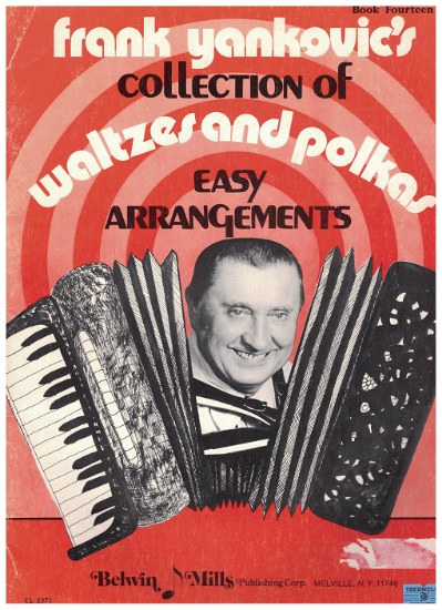 Picture of Frank Yankovic's Collection of Waltzes and Polkas Book 14, accordion sheet music folio