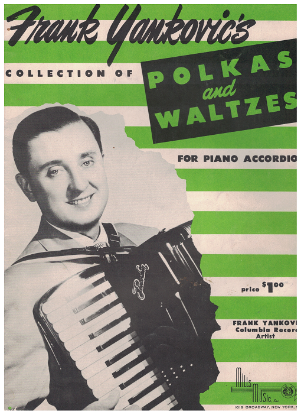 Picture of Frank Yankovic's Collection of Polkas and Waltzes Book 1, accordion sheet music folio