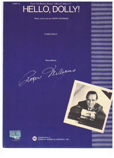 Picture of Hello Dolly, Broadway/Movie title song, Jerry Herman, arr. Roger Williams 