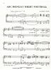 Picture of ABC Monday Night Football, Robert A. Israel, piano solo, sheet music