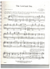 Picture of The Lowland Sea, Alec Wilder, opera vocal score