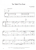 Picture of The Night's Too Long, Lucinda Williams, recorded by Patty Loveless, sheet music