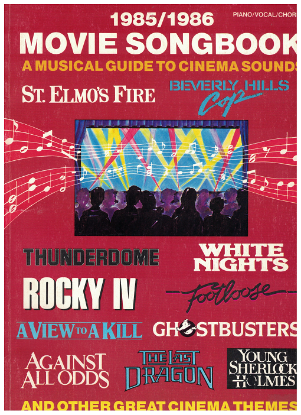 Picture of 1985/1986 Movie Songbook, sheet music songbook