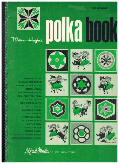 Picture of Palmer-Hughes Polka Book, accordion solo, sheet music folio