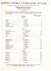 Picture of Western Ontario Conservatory of Music Grade 3 Piano Exam Book, 1975 Edition