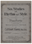 Picture of Six Studies in Rhythm and Style, Cuthbert Harris, piano solo songbook