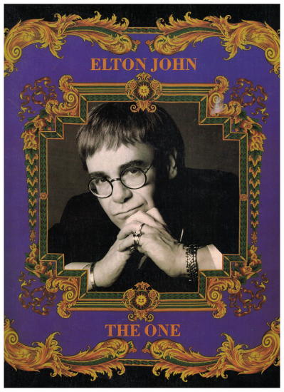 Picture of The One, Elton John, sheet music songbook