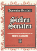Picture of Seven Sonatas, Domenico Scarlatti, ed. Mogens Ellegaard, free bass accordion 