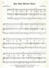 Picture of Bye Bye Brown Eyes, Herbert Kretzmer & George Martin, recorded by Anthony Newley, sheet music