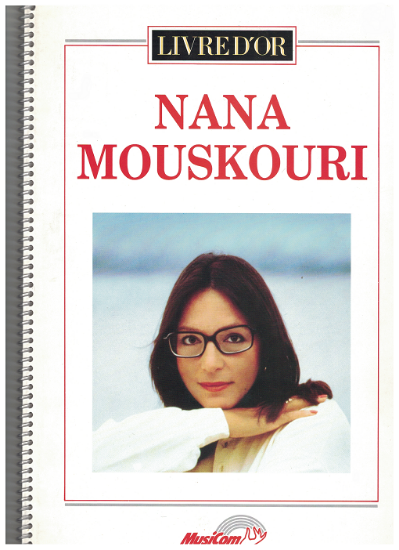 Picture of Nana Mouskouri, Livre d'Or, 15 French Songs, sheet music songbook