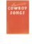 Picture of American Cowboy Songs, ed. Hugo Frey