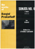 Picture of Sergei Prokofieff (Prokofiev), Piano Sonata No. 4 Opus 29 in c minor, edited by Gyorgy Sandor, sheet music folio