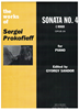 Picture of Sergei Prokofieff (Prokofiev), Piano Sonata No. 4 Opus 29 in c minor, edited by Gyorgy Sandor