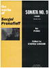 Picture of Sergei Prokofieff (Prokofiev), Piano Sonata No. 9 Opus 103 in C Major, edited by Gyorgy Sandor, sheet music folio