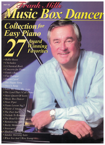 Picture of 27 Award Winning Favorites, Frank Mills, easy piano sheet music folio