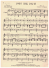 Picture of Join the Navy, from MC "Hit the Deck", Leo Robin/ Clifford Grey/ Vincent Youmans, sheet music