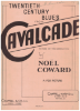 Picture of 20th Century Blues, from MC/ movie "Cavalcade", Noel Coward, sheet music