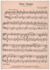 Picture of Blue Tango, Leroy Anderson, arr. Pietro Deiro for accordion solo, sheet music