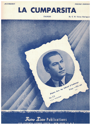 Picture of Cumparsita (Tango), G. H. Matos Rodriguez, arr. Alfred d'Auberge, accordion solo sheet music