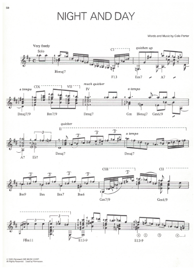 Picture of Night and Day, Cole Porter, recorded by Joe Pass