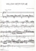 Picture of Willow Weep for Me, Ann Ronell, recorded by George Benson, jazz guitar solo w/2nd guitar accomp, sheet music