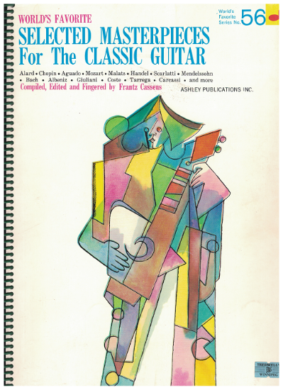 Picture of World's Favorite Series No.  56, Selected Masterpieces for the Classic Guitar Vol. 1, WFS56, ed. Frantz Casseus