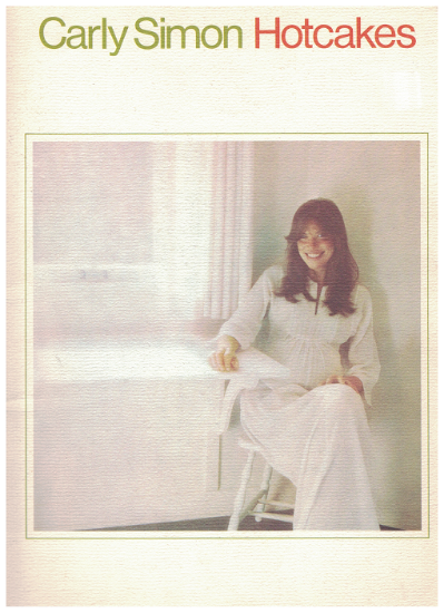 Picture of Carly Simon, Hotcakes, sheet music songbook