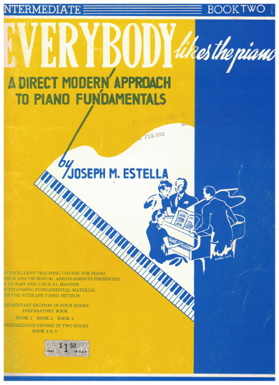 Picture of Everybody Likes the Piano, Intermediate Level Book 2, Joseph M. Estella