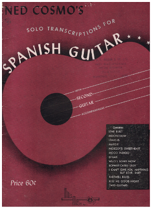 Picture of Ned Cosmo's Solo Transcriptions for Spanish Guitar, sheet music folio
