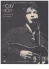 Picture of Holly Holy, written & recorded by Neil Diamond, sheet music