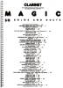 Picture of Clarinet Magic, 50 Solos and Duets, folio