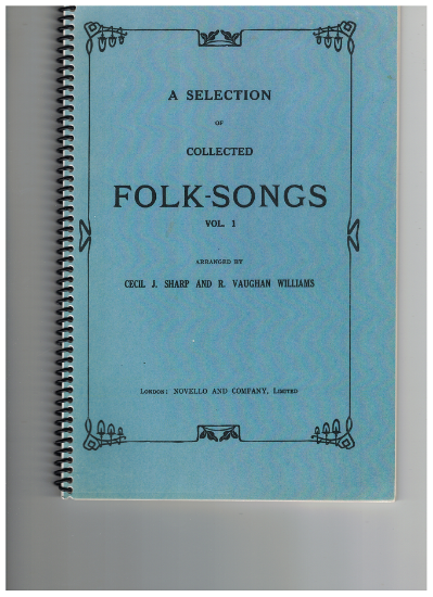 Picture of Folk-Songs Vol. 1, arr. Cecil J. Sharp & R. Vaughan Williams, unison