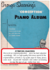 Picture of George Shearing, Conception Piano Album, piano solo sheet music folio