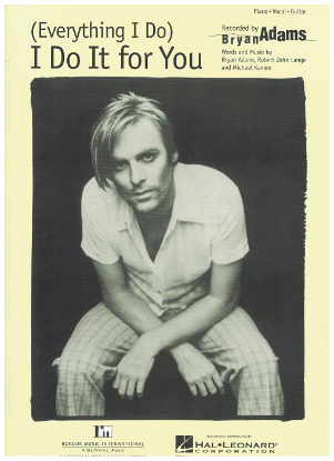 Picture of (Everything I Do) I Do It for You, from movie "Robin Hood: Prince of Thieves", Bryan Adams et al, sheet music