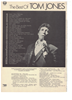 Picture of Lonely is the Name, Carl Sigman/ Bert Kaempfert/ Herbert Rehbein, as sung by Tom Jones