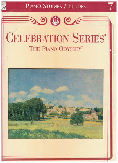 Picture of 2001, Royal Conservatory of Music, Piano Studies/Etudes Grade 7 Book, 2001 Piano Odyssey Series, University of Toronto, sheet music folio