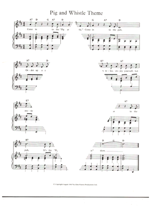 Picture of Pig and Whistle Theme, opening title theme to TV show, performed by The Carlton Showband