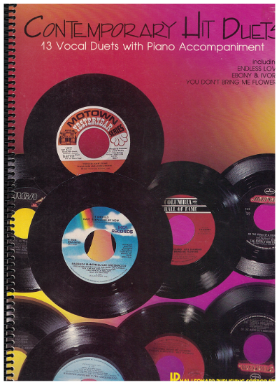 Picture of Contemporary Hit Duets, 13 Popular Vocal Duets with Piano Accompaniment, arr. Kirby Shaw & Ed Lojeski, sheet music songbook