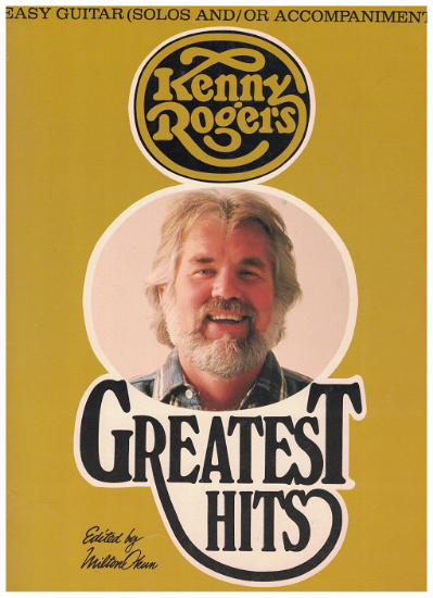 Picture of Kenny Rogers Greatest Hits, arr. Milton Okun for easy guitar, sheet music songbook